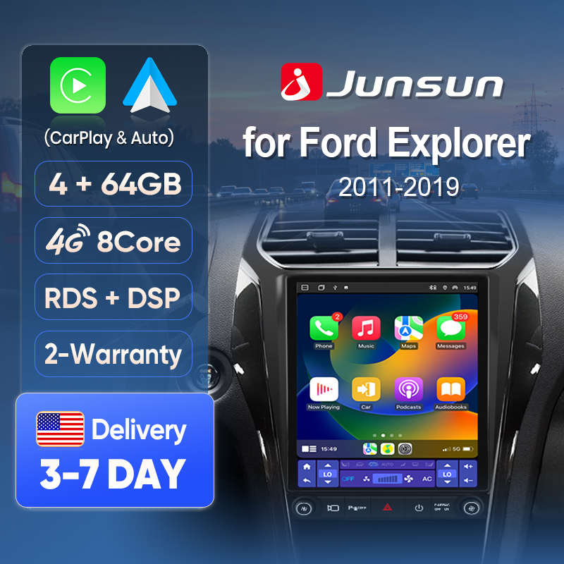 Tela Junsun Wireless CarPlay p - Korean Lifestyle Video avaliação e preço
