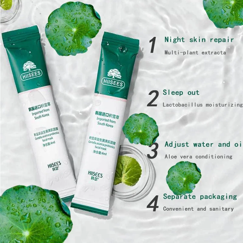 30 pçs centella colágeno dormi - Korean Skincare Routine avaliação e preço